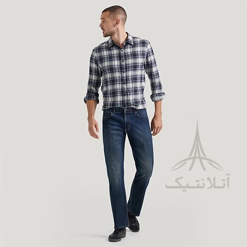 شلوار جین مردانه اورجینال برند لی LEE وارداتی مدل Men’s Extreme Motion MVP Straight Fit Tapered Jean — تصویر ۳