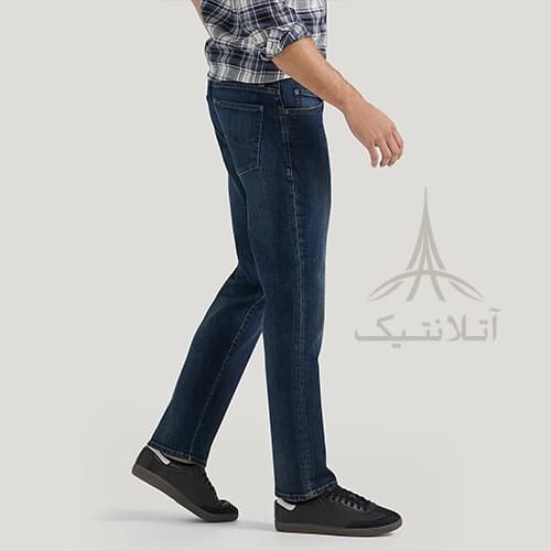 شلوار جین مردانه اورجینال برند لی LEE وارداتی مدل Men’s Extreme Motion MVP Straight Fit Tapered Jean — تصویر ۵