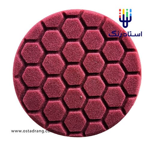 پد پولیش اسفنجی پشت پیچی مشبک مارون 150 میلیمتری کد 1050 (زبر)