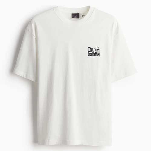 تیشرت اورجینال وارداتی H&M اچ اند ام Godfather پدرخوانده