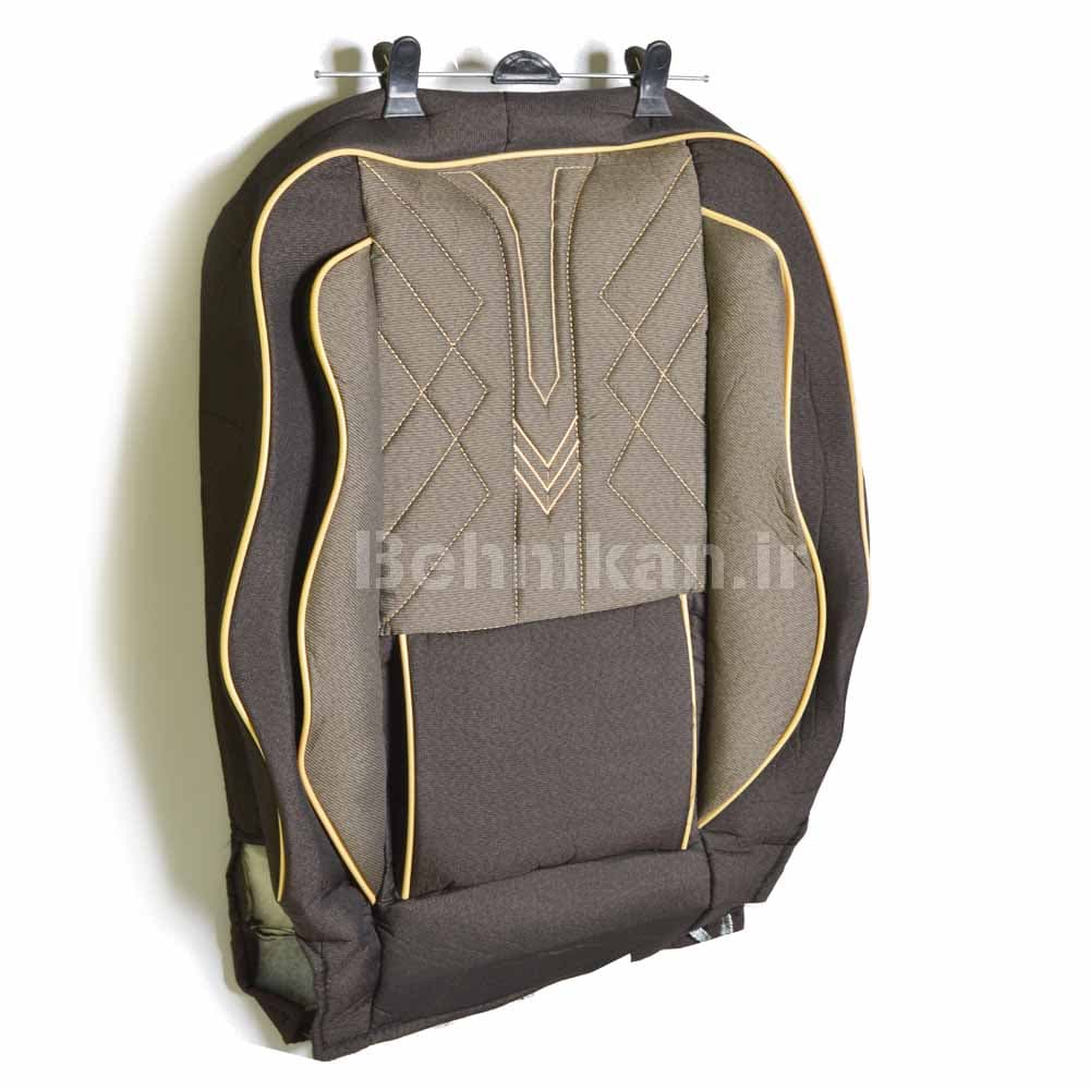 روکش صندلی پارچه تیار طرح Design برند رایکو مناسب سمند قدیم (95 و پایین تر) کد 37461