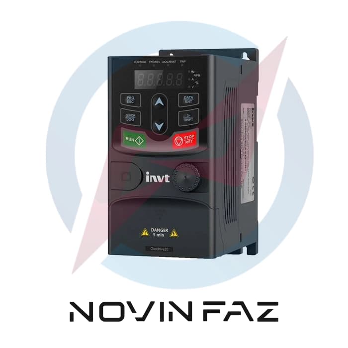 اینورتر اینوت 0.4 کیلووات مدل GD20 سه فاز GD20-0R4G-S2 220V — تصویر ۲
