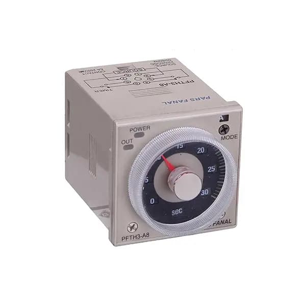 تایمر تابلویی ستاره مثلث با سکوت پارس فانال مدل PFTAH3-60S 60 ثانیه — تصویر ۲