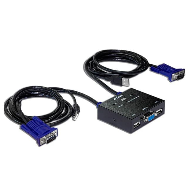 سوییچ 2 پورت DKVM دی-لینک KVM-221 — تصویر ۲