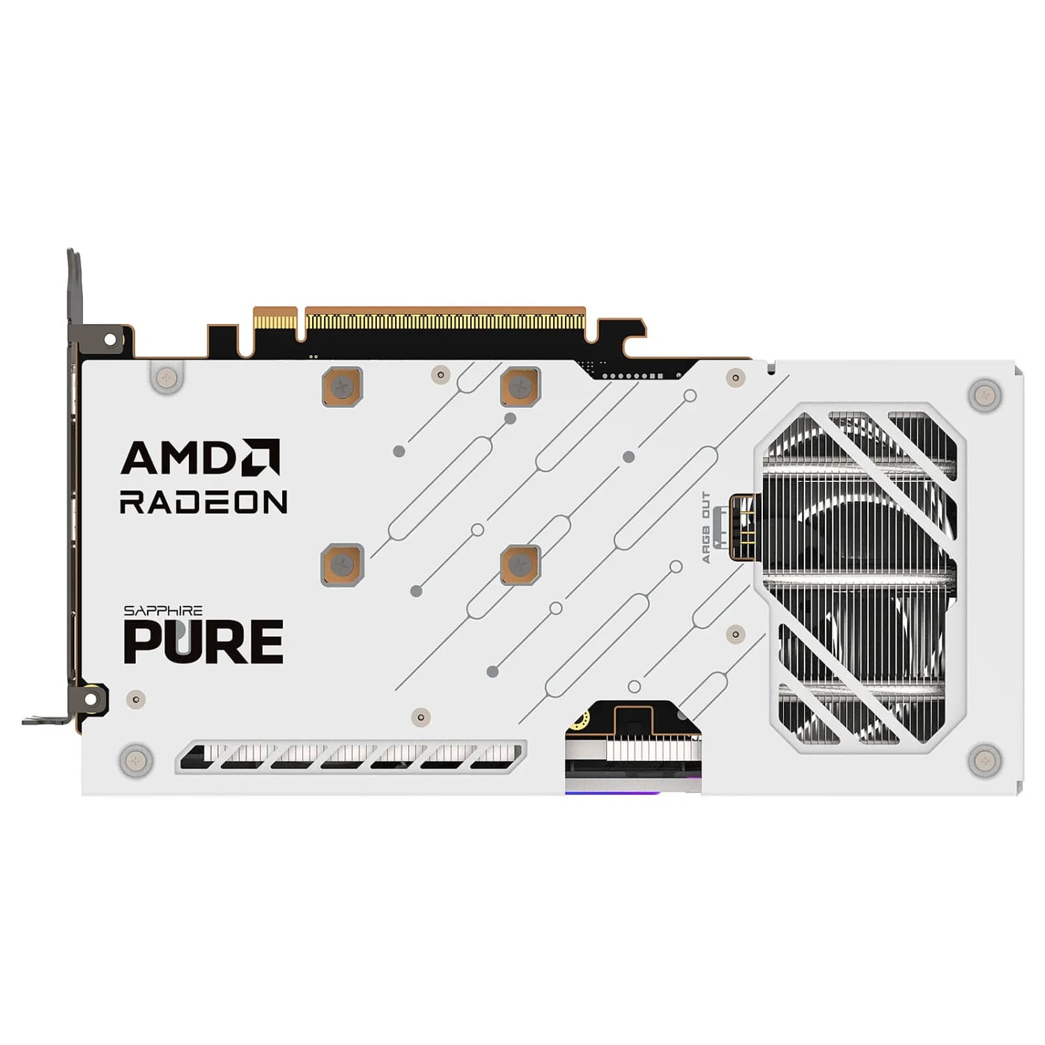 کارت گرافیک سافایر Pure RX 9060 XT OC 16GB — تصویر ۴
