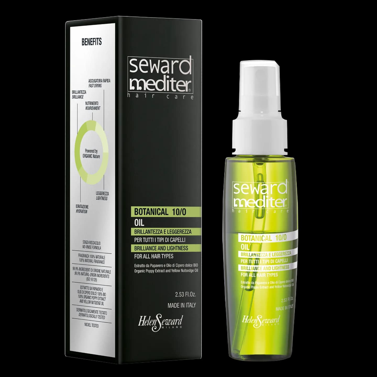 روغن مو درخشانکننده هلن سوارد Helen Seward Mediter Botanical 10/O Oil — تصویر ۳
