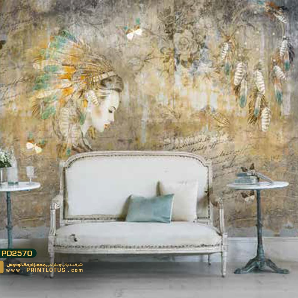 پوستر دیواری نقاشی چهره نگاره-کدpd2570