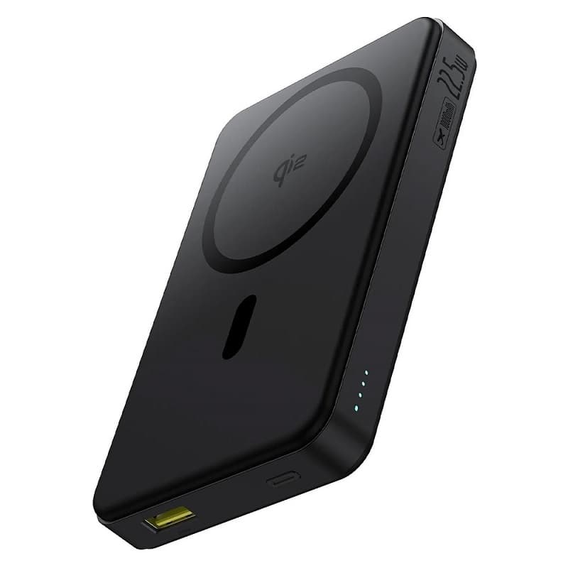 پاوربانک باسئوس مدل Airpow 2 Qi2 Magnetic ظرفیت 10000 میلی آمپر ساعت