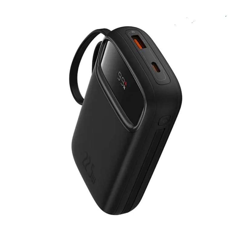 پاوربانک بیسوس مدل QPow2 Dual-Cable ظرفیت 1۰۰۰۰ میلیآمپر ساعت با توان 22.5W — تصویر ۷
