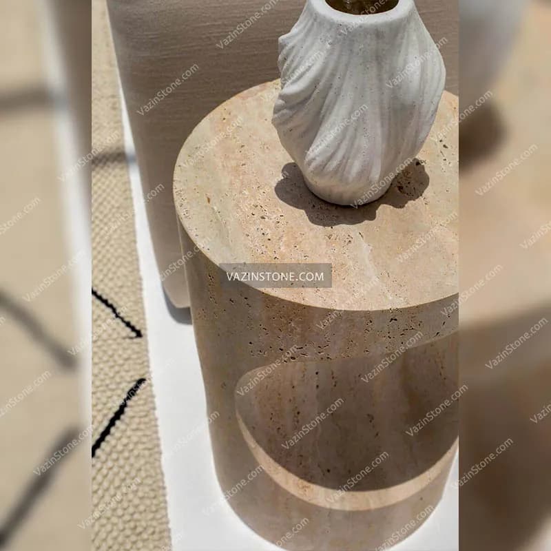 میز عسلی سنگی ایکو — تصویر ۴
