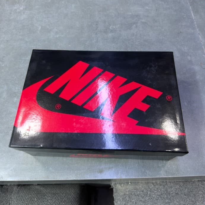 کفش نایک ایر جردن وان ساقدار ورنی مشکی قرمز ( مستر کوالتی ) Nike Air Jordan 1 High Patent Bred — تصویر ۵