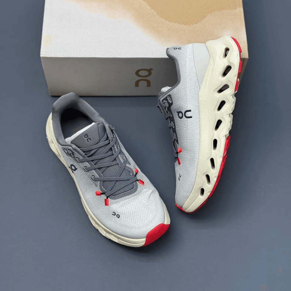 کفش آن رانینگ QC Loewe Cloudtilt طوسی On Running QC Loewe Cloudtilt Grey — تصویر ۴