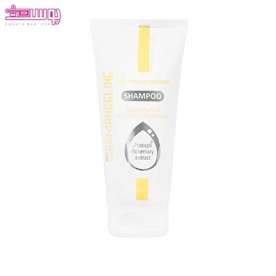شامپو تقویت کننده مو درم انجلین حجم 200ml