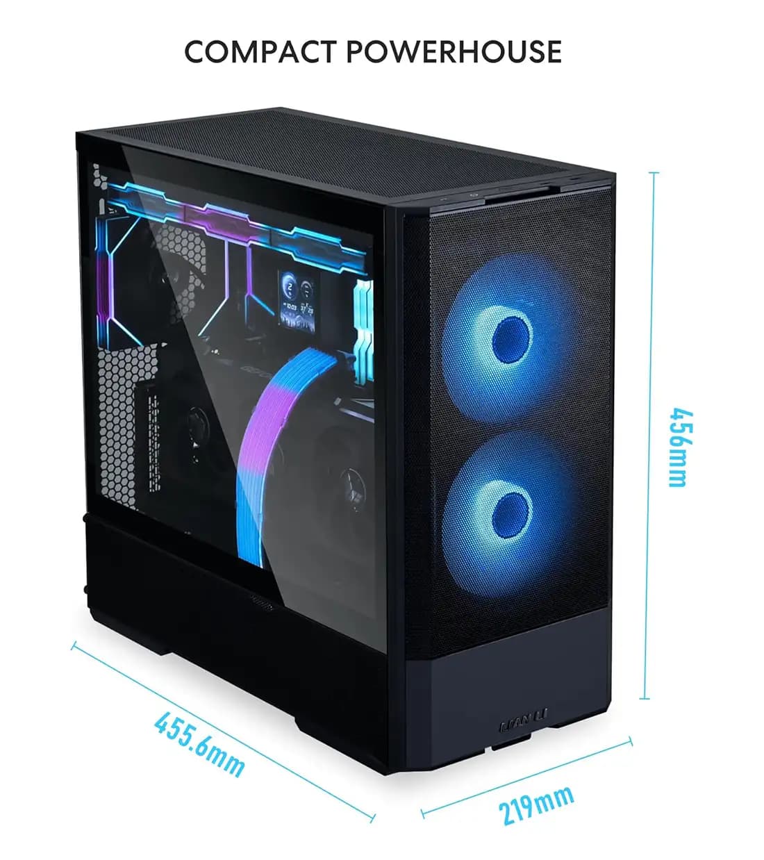 کیس لیان لی مدل LANCOOL 207 Black — تصویر ۷