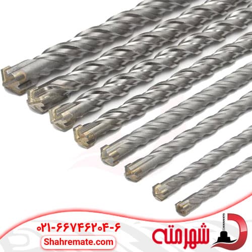 مته پنج شیار مخصوص دیوار سایز 1000×12 میلی متر