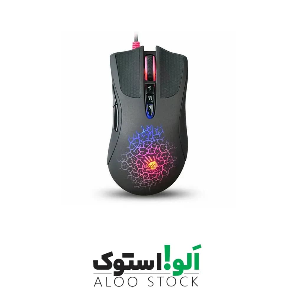 ماوس باسیم گیمینگ ای فورتک بلادی A4TECH Bloody A90 LIGHT STRIKE Gaming Mouse — تصویر ۴