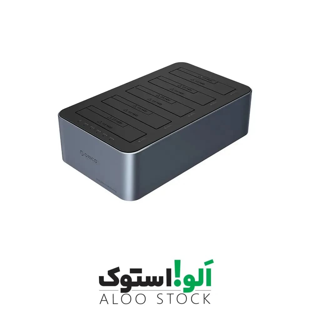 داک هارد و SSD اوریکو ORICO 6656C3-C 2.5″/3.5″ SATA HDD/SSD Five-bay Dock with Offline Clone Function — تصویر ۴