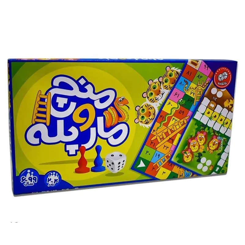 بازی منچ و مارپله بازی برد