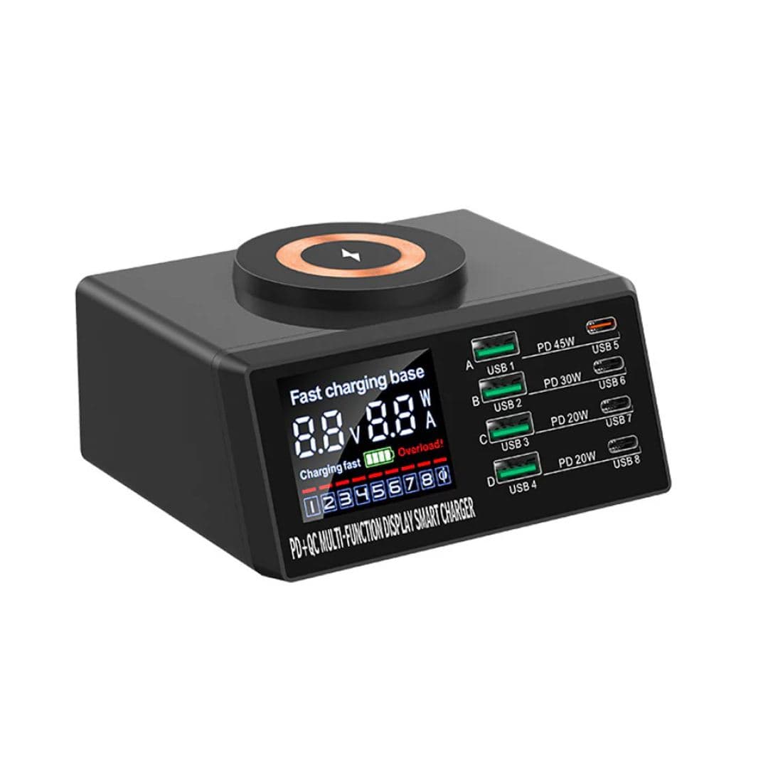 شارژر رومیزی 8 پورت وایرلس WLX-X9M