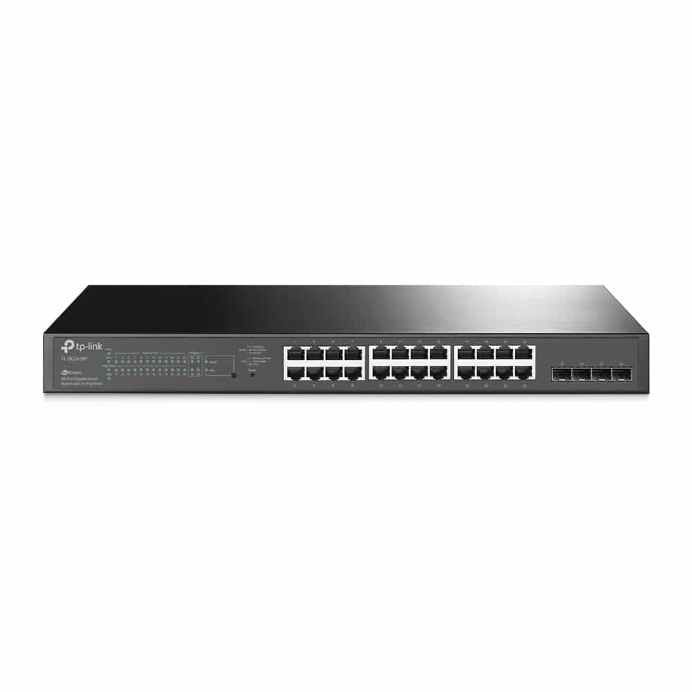 TPLINK TL-SG2428P JetStream 28-Port Gigabit Smart Switch with 24-Port PoE