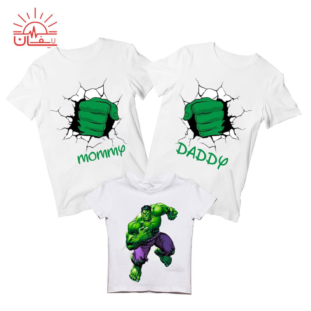 ست سه نفره اسپان طرح HULK