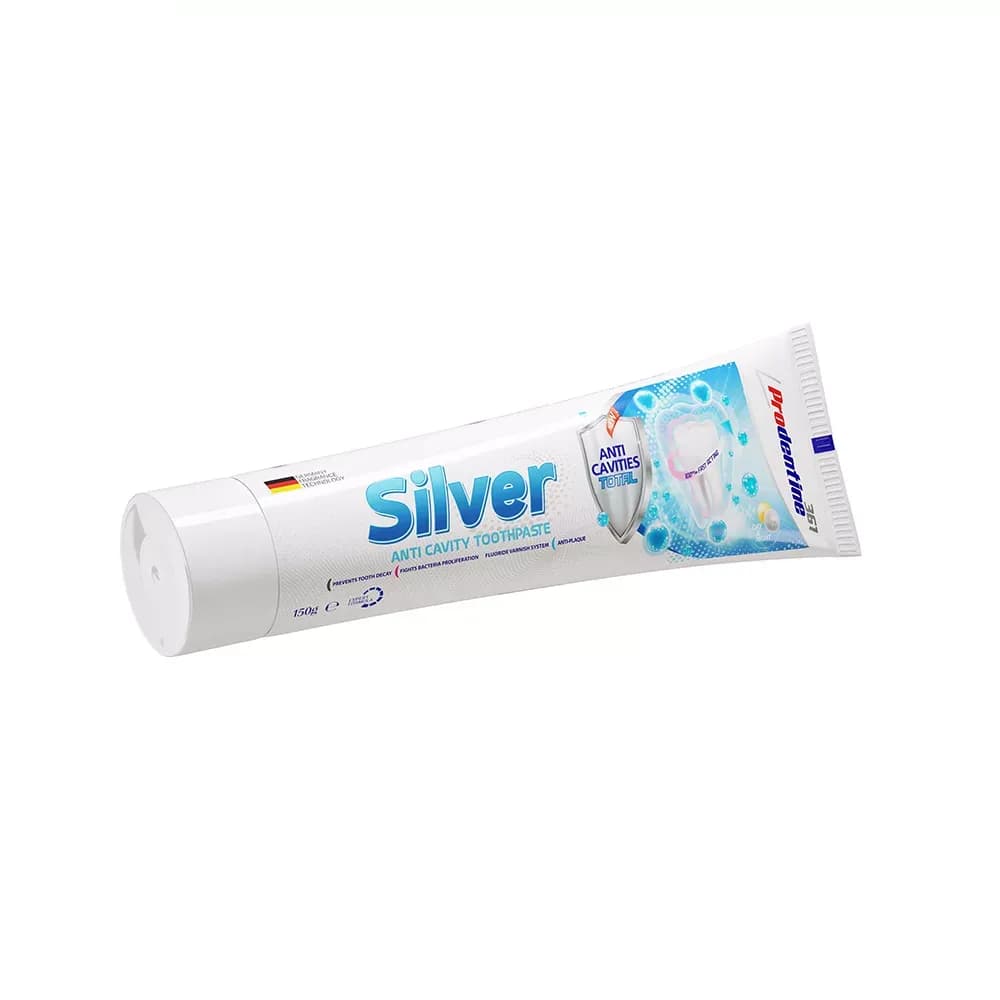 خمیر دندان پرودنتین 361 مدل Silver وزن 150 گرم — تصویر ۳
