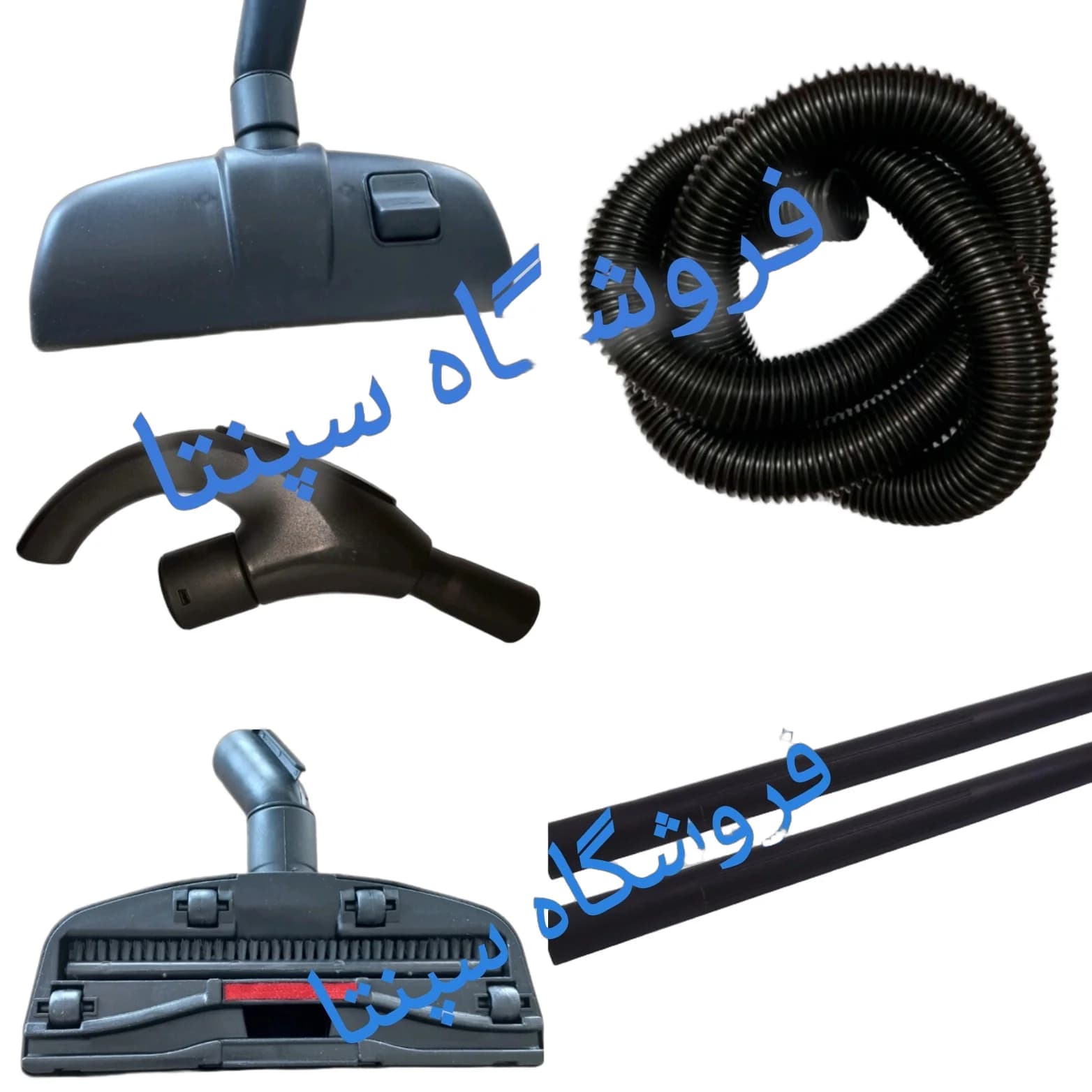 قطعات جاروبرقی بیسمارک (مطابق تصویر) ست قطعات جاروبرقی بیسمارک