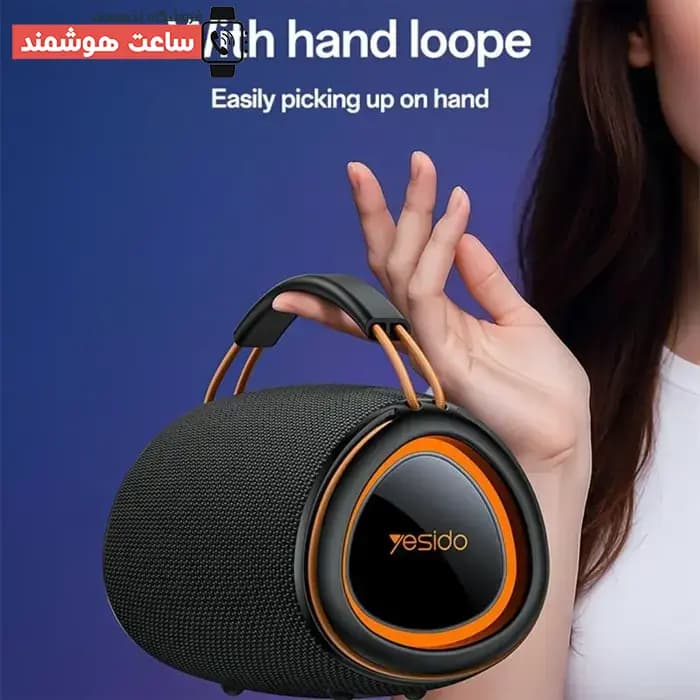 اسپیکر بلوتوثی بی سیم قابل حمل دسکتاپ یسیدو Yesido YSW39 توان 20 وات — تصویر ۳