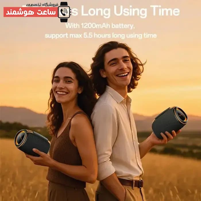اسپیکر بلوتوثی بی سیم قابل حمل دسکتاپ یسیدو Yesido YSW39 توان 20 وات — تصویر ۴