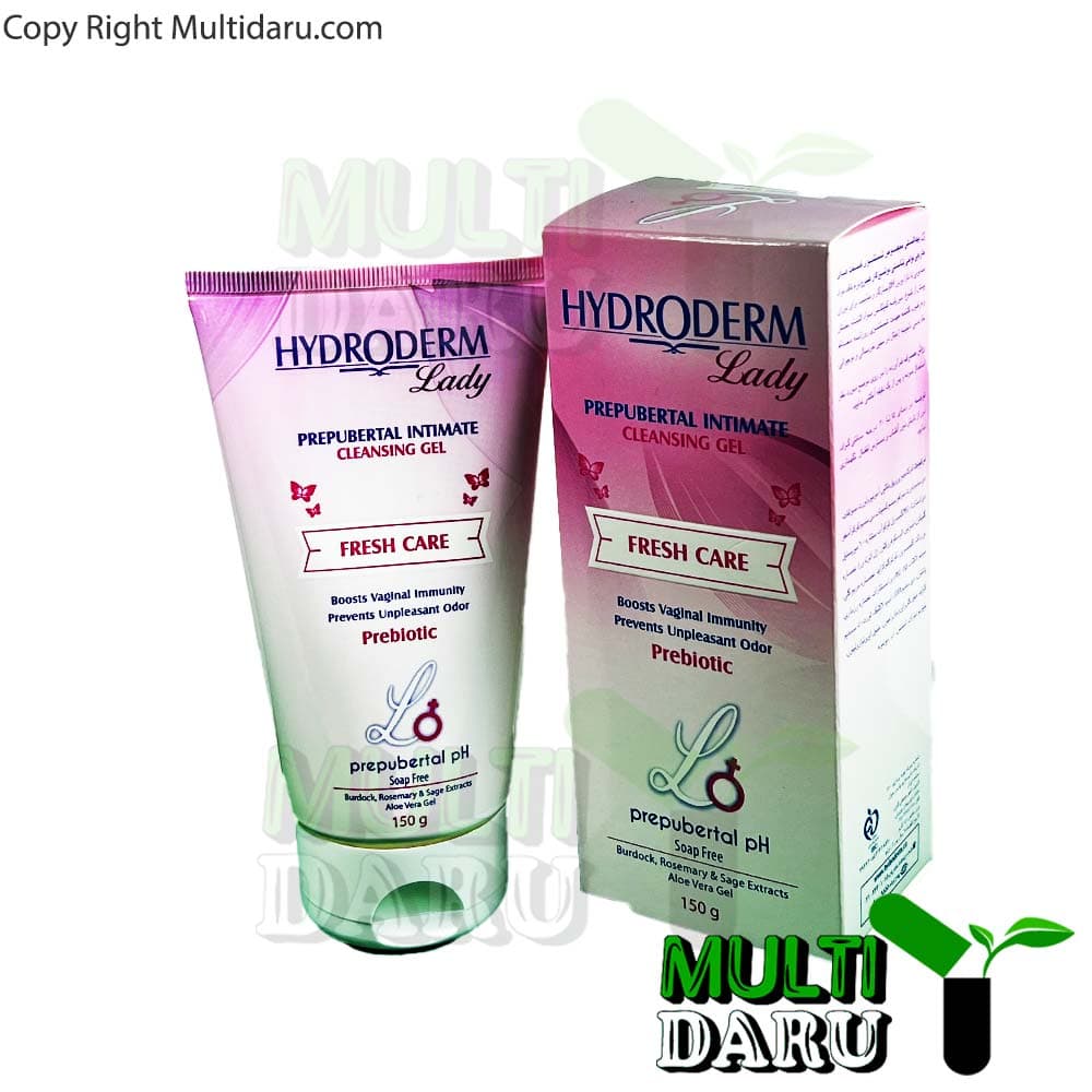 ژل بهداشتی دوشیزگان هیدرودرم 150 گرم — تصویر ۲