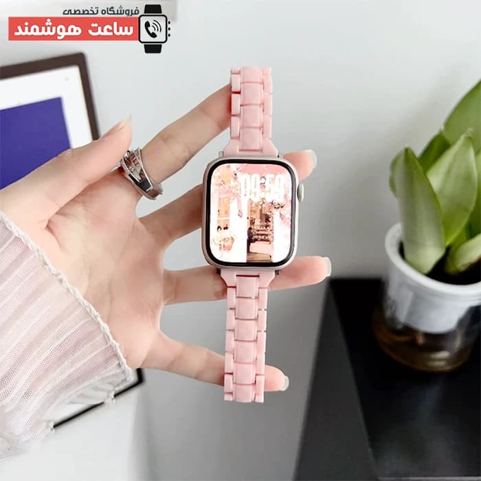 بند اپل واچ رزین پاستیلی ۲ کد 20792 — تصویر ۵