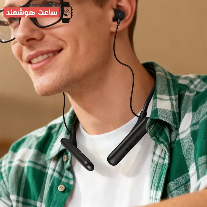 هندزفری دور گردنی بلوتوثی ایس فست ACEFAST N8 Wireless Earphones — تصویر ۷