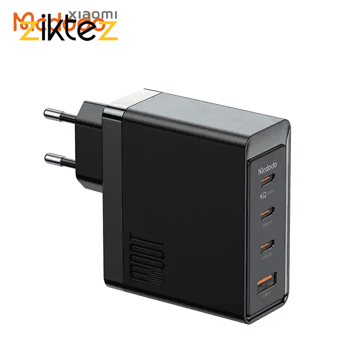 شارژر دیواری فست شارژ مک دودو توان 100 وات Mcdodo CH-514 GaN (اورجینال با گارانتی)