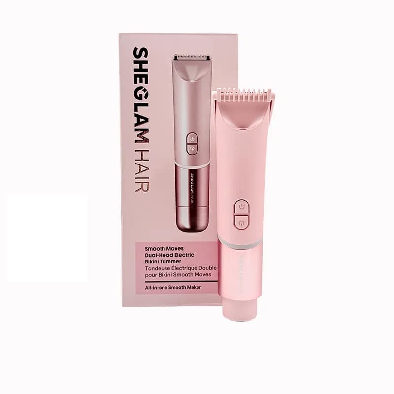 شیور دو سر صورت و بدن زنانه شیگلم SHEGLAM Smooth Moves Dual-Head Electric Bikini Trimmer