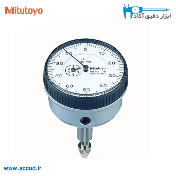ساعت اندیکاتور عمودی کورس 5 میلی متر Mitutoyo (میتوتویو اصل ژاپن) مدل 1160T — تصویر ۲