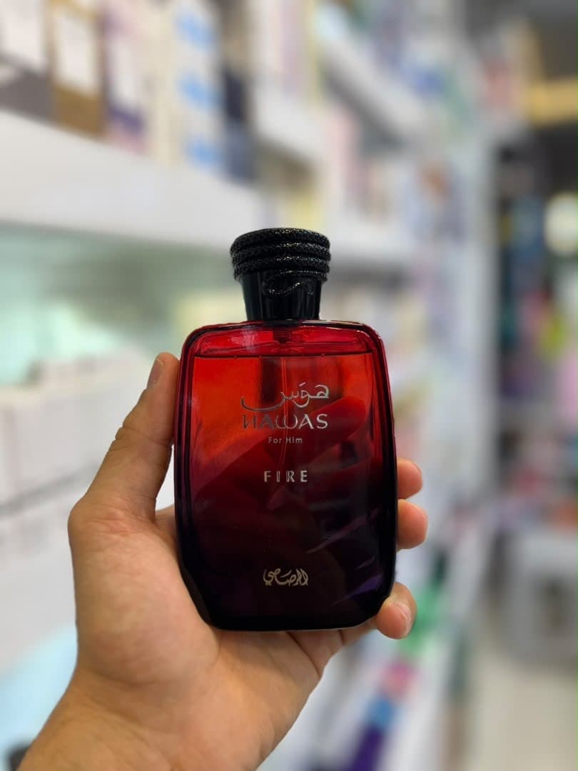 عطر ادکلن هوس فایر رصاصی اصل Rasasi Hawas Fire