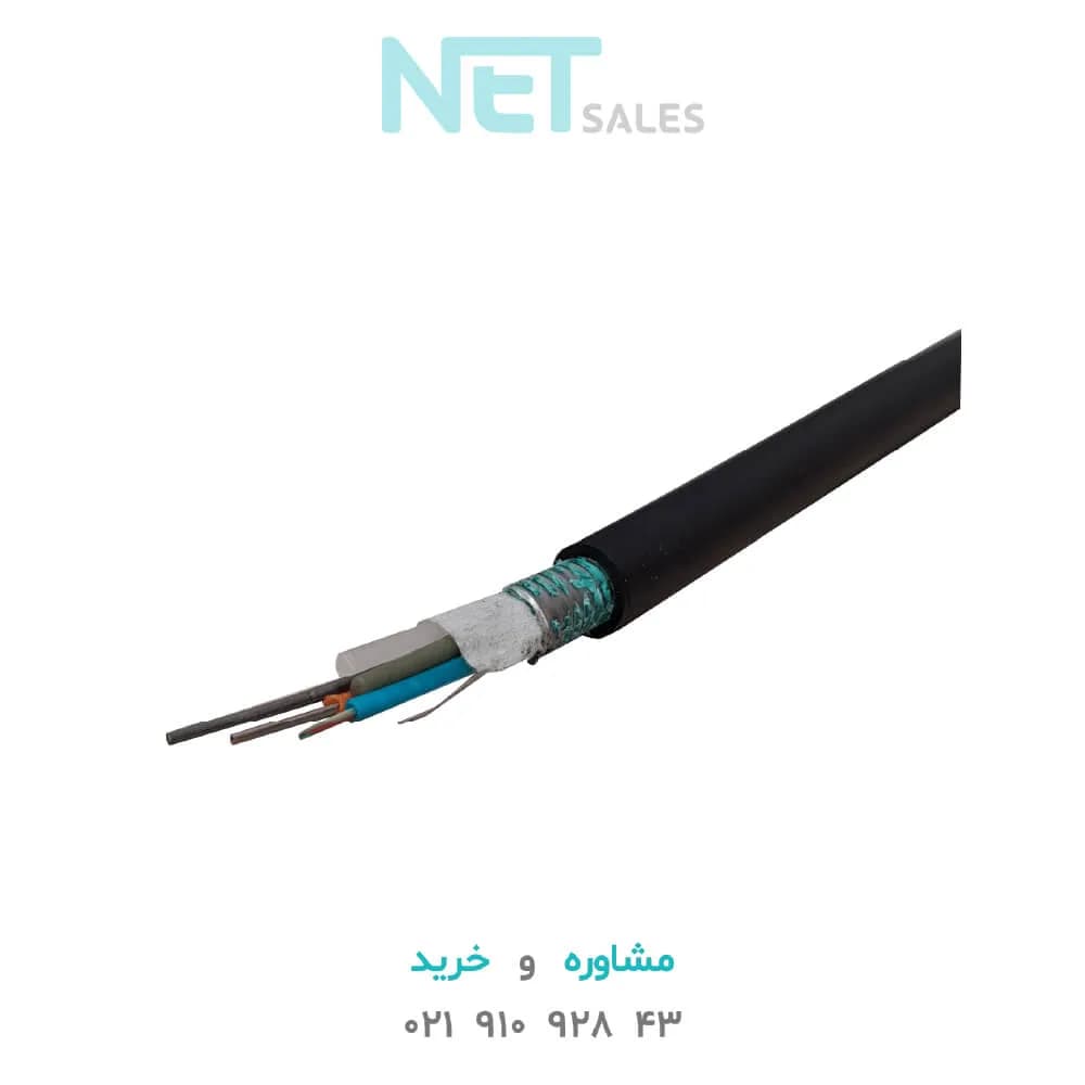 کابل فیبر نوری 8Core کی دی تی مدل KF-08CAOLSZH