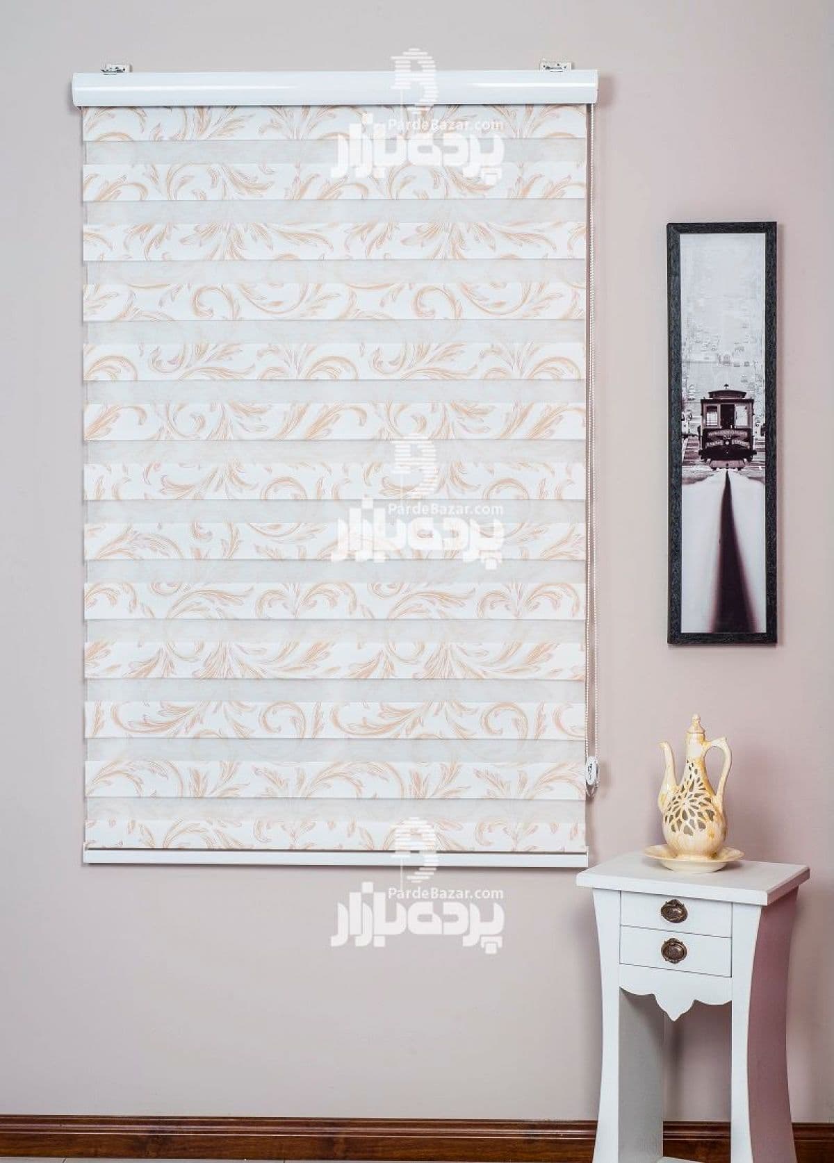 پرده زبرا تک سایز DZ1063 V-04