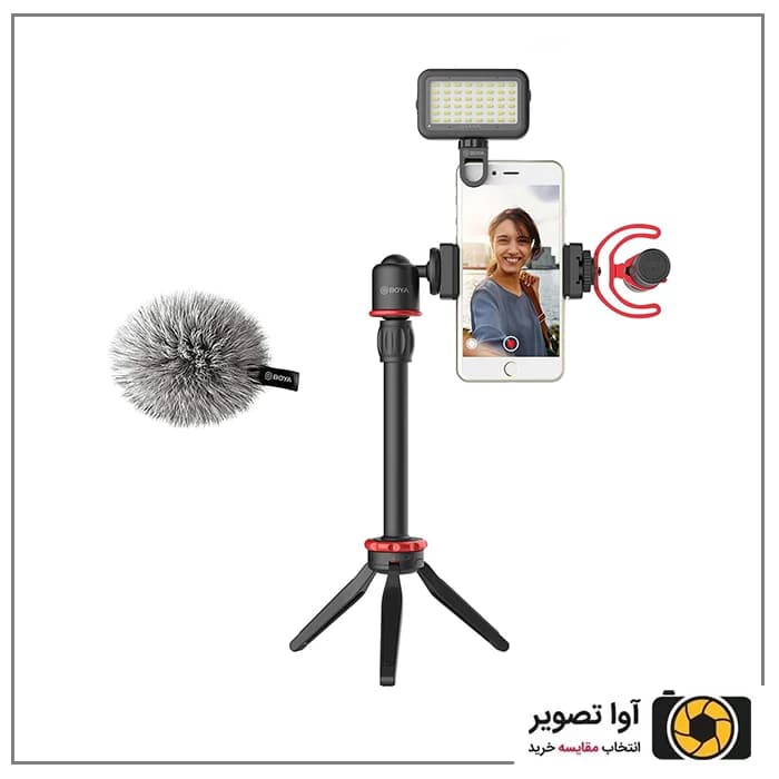 کیت تولید محتوا با موبایل بویا BOYA BY-VG350