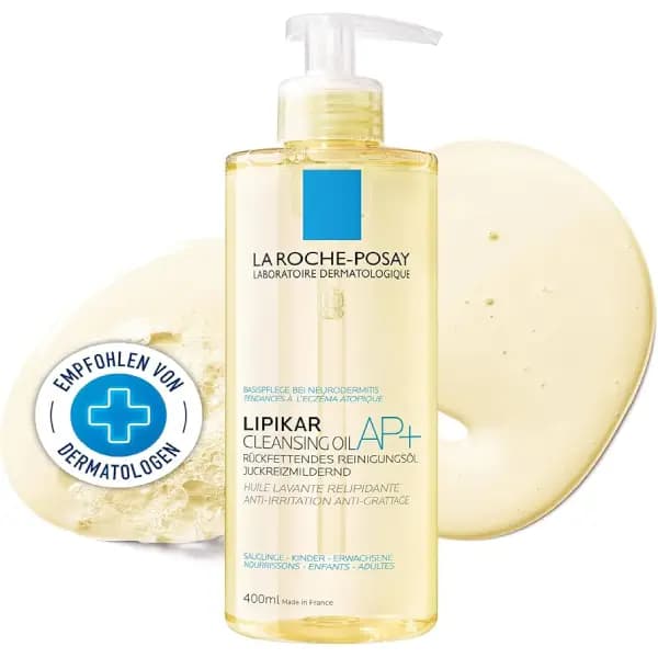 روغن شوینده و آبرسان لاروش پوزای مدلLipikar Cleansing Oil AP — تصویر ۵
