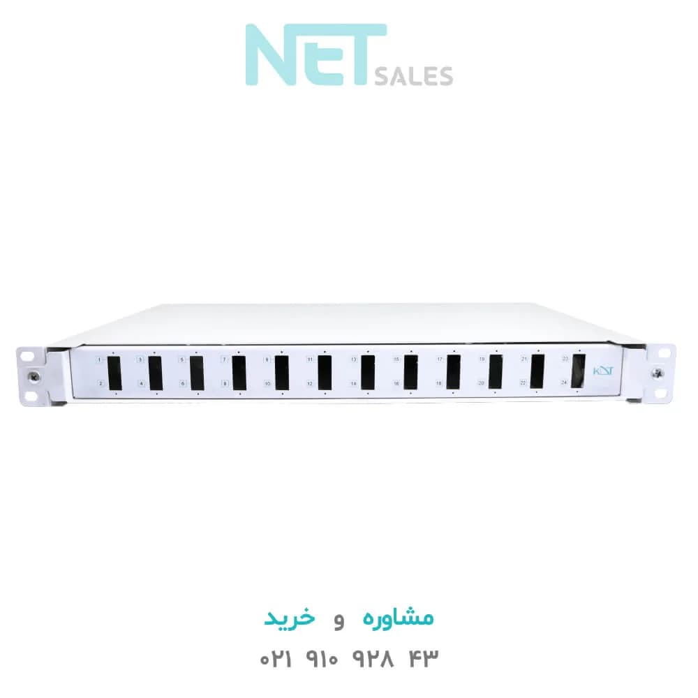 پچ پنل فیبر نوری کی دی تی مدل FP-12D1UR