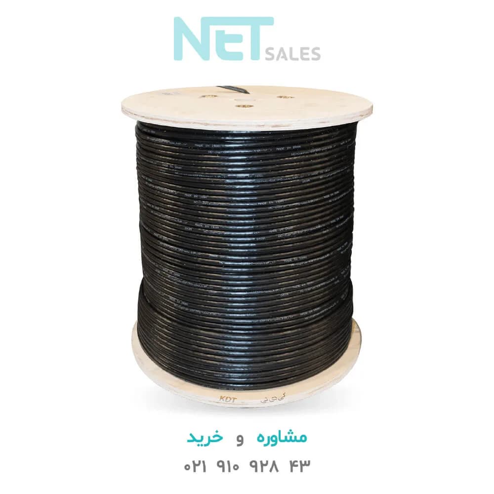 کابل شبکه SFTP Outdoor کی دی تی مدل NC-CUPRUM6SFTPO