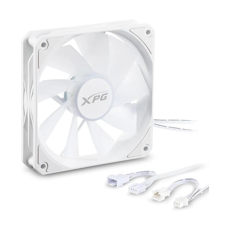 فن کیس ای دیتا ایکس پی جی مدل VENTO R 120 ARGB PWM WHITE بسته سه عددی — تصویر ۶