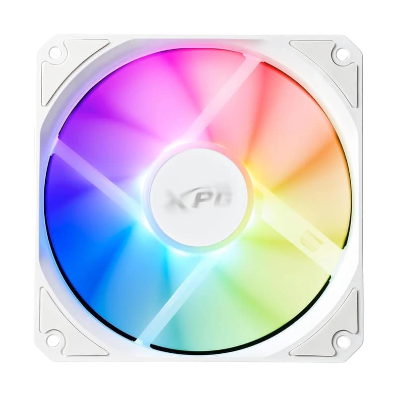 فن کیس ای دیتا ایکس پی جی مدل VENTO R 120 ARGB PWM WHITE بسته سه عددی — تصویر ۳