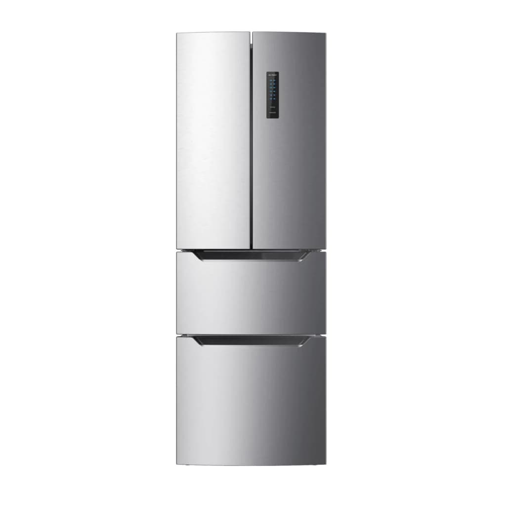 FRIGO NASCO – 2PORTES-2TIROIRS – 298LT NET(185+113) – NO FROST – SILVER – HNASFS4-36S