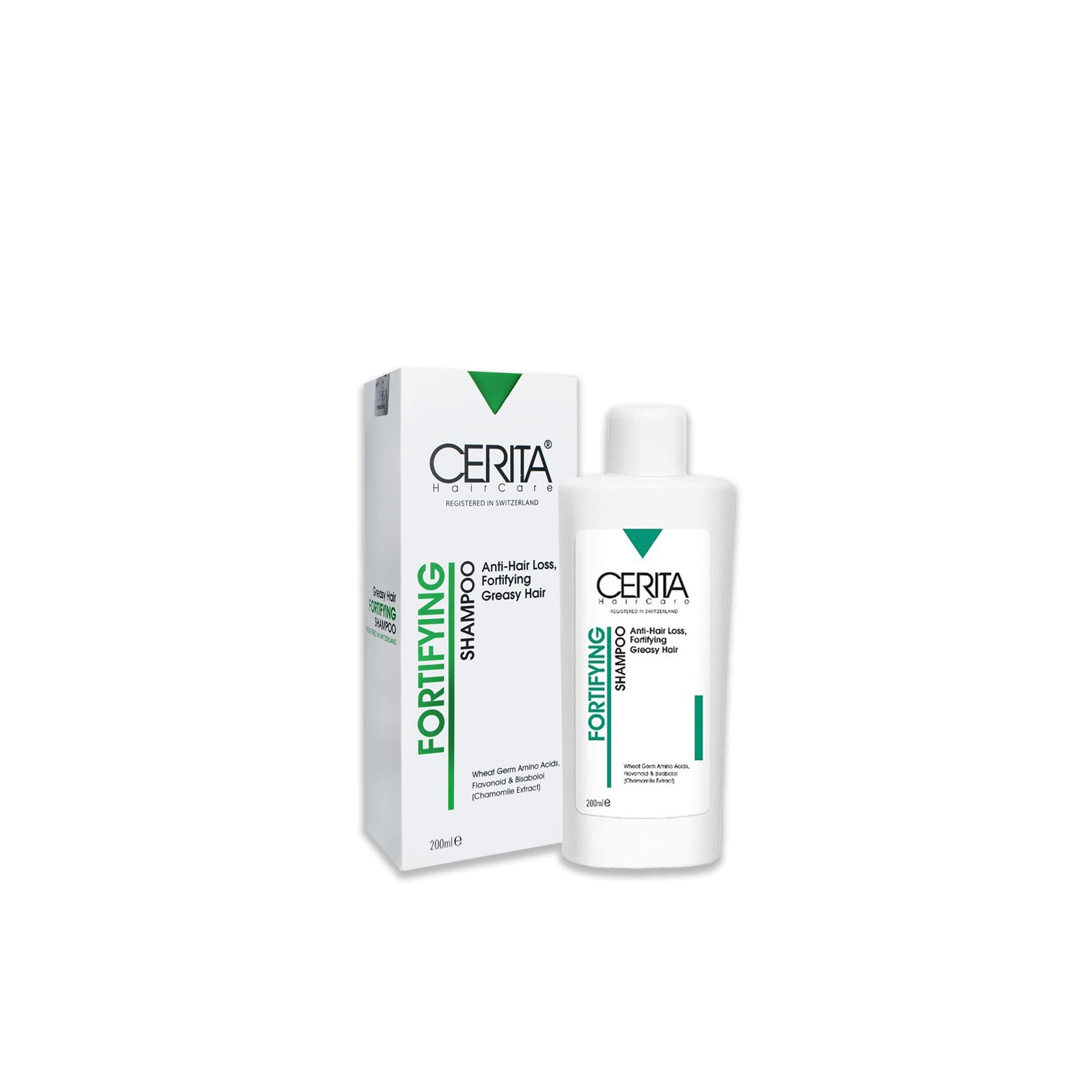 شامپو ضد ریزش موی چرب سریتا | Fortifying Shampoo For Greasy Hair