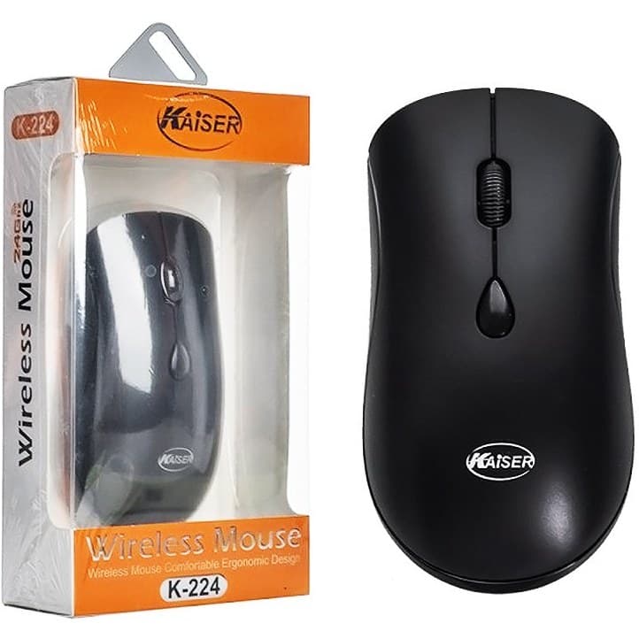 موس بی سیم کایزر KAISER مدل K-224 | با DPI قابل تنظیم