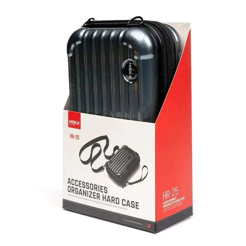 کیف لوازم جانبی و هارد اکسترنال هیسکا HISKA مدل HR-25 با پوسته Hard Case — تصویر ۵