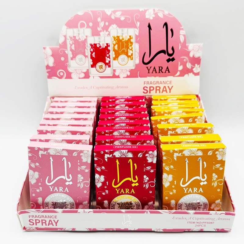 عطر کتابی جیبی یارا فلاور روکوکو کد PF5087
