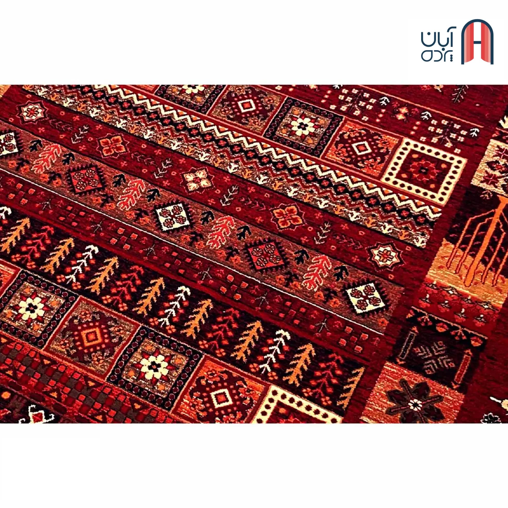 فرش کلکسیون خزان کد ۳-۴۳۰، لاکی رنگ چهار متری — تصویر ۲